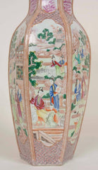 Pair of Large Chinese Export Covered Vases