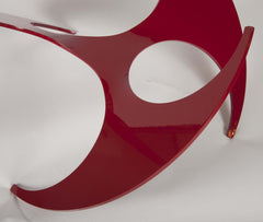 Knut Hesterburg "Propeller" Coffee Table of Cherry Enamel over Anodized Aluminum