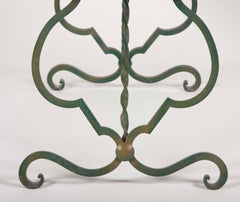 Continental Wrought Iron Coffee Table