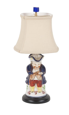 Antique Toby Jug as a Lamp