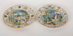Pair of Cantagalli Plates