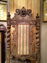 Pair 17th Century English Hall Chairs