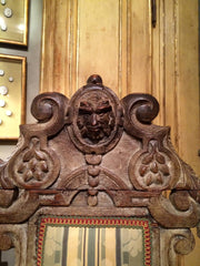 Pair 17th Century English Hall Chairs