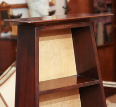 Regency Mahogany Etagere Display Shelf