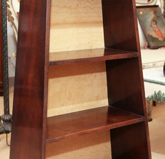 Regency Mahogany Etagere Display Shelf