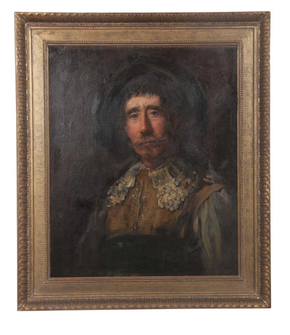 English Portrait of a Cavalier by Edgar Bundy