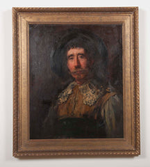 English Portrait of a Cavalier by Edgar Bundy