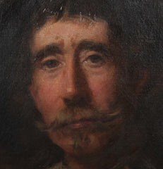 English Portrait of a Cavalier by Edgar Bundy