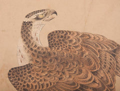 Japanese Edo Period Two-Panel Screen