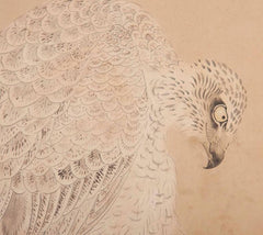 Japanese Edo Period Two-Panel Screen