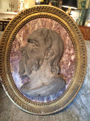 Roman Marble Relief Portrait
