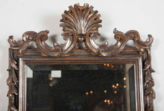 Italian Mirror in Silver Gilt Frame