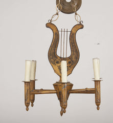 French Tole Chandelier