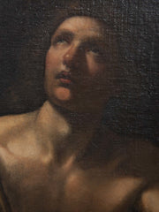 17th Century Oil on Board of San Giovanni