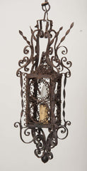 18th Century Venetian Wrought Iron Lantern