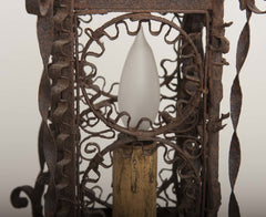 18th Century Venetian Wrought Iron Lantern