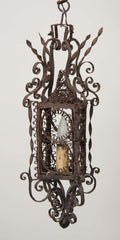 18th Century Venetian Wrought Iron Lantern