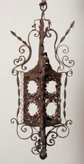 18th Century Venetian Wrought Iron Lantern