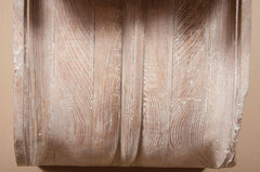 Spectacular Pair of Cypress Wood Wall Brackets