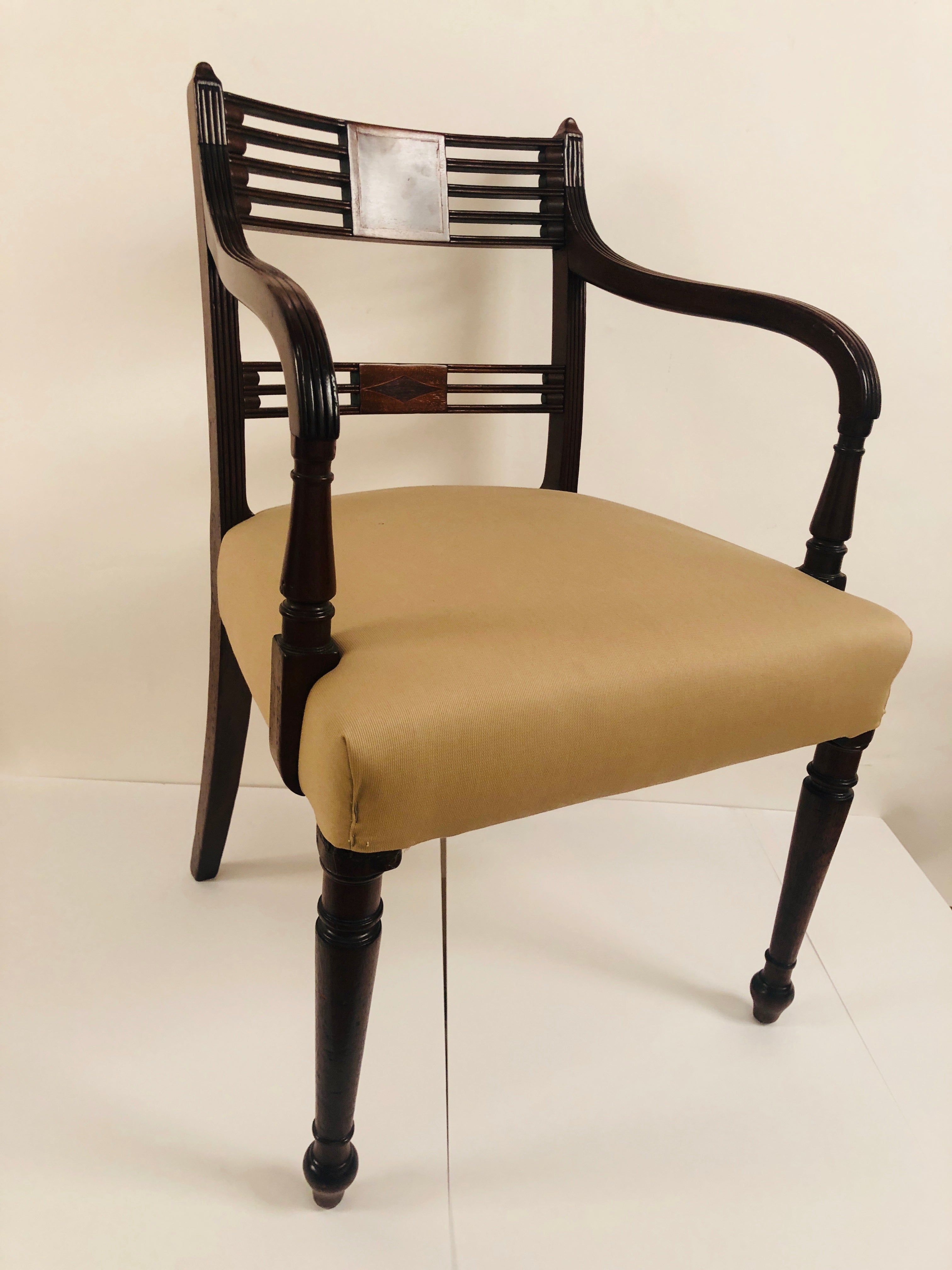 Regency style online dining chairs