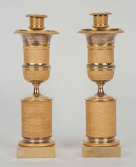 Pair of French Ormolu Bronze Cassolettes or Censers