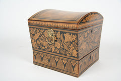 An English Regency Penwork Work Box