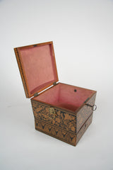 An English Regency Penwork Work Box