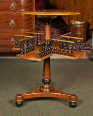 Walnut Book Table