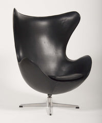 An Arne Jacobsen Egg Chair in Edelman Leather