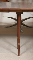 Paul McCobb Connoisseur Collection Mahogany & Brass Dining Table