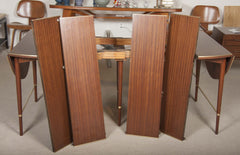 Paul McCobb Connoisseur Collection Mahogany & Brass Dining Table