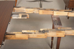 Paul McCobb Connoisseur Collection Mahogany & Brass Dining Table
