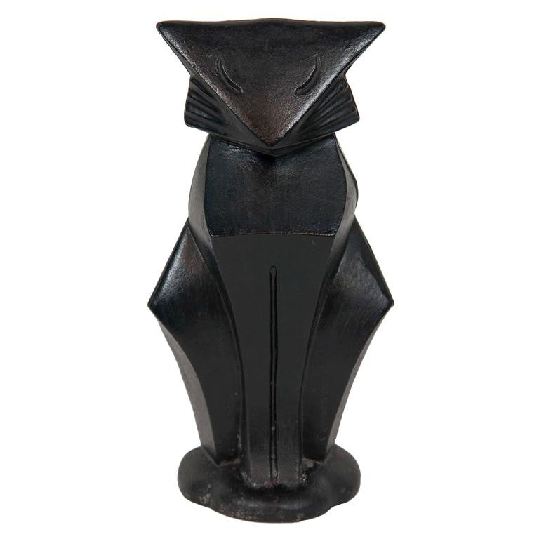 Art Deco Cast Iron Cat by Hubley