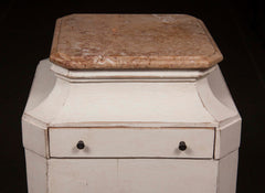 Pair of 19th Century Gustavian Pedestals in Urn Form