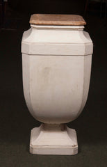 Pair of 19th Century Gustavian Pedestals in Urn Form