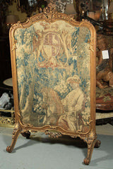 French Rococo Style Fire Screen