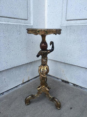 18th Century Venetian Painted and Gilt Stand