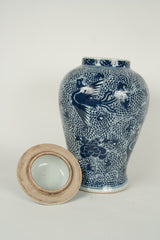 A Chinese Blue and White Porcelain Jar