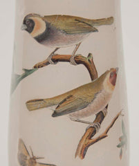 Pair of French Eglomise Lamps