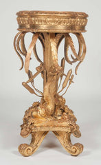 An Italian Belle Epoque Gilt Wood Jardiniere with Liner