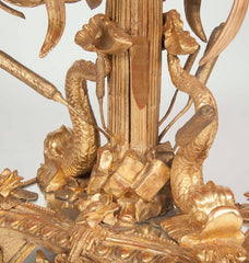 An Italian Belle Epoque Gilt Wood Jardiniere with Liner