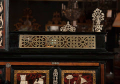 Spanish Tortoiseshell Cabinet on Stand