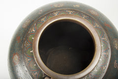 A Large Chinese Cloisonne Bronze Vase