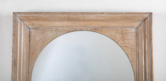 French Cerused Oak Mirror Frame