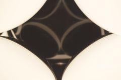 Twelve-Globe Gloss Black Molecular Chandelier by Kaiser Leuchten