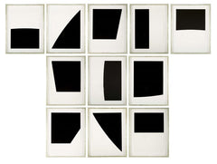 Ellsworth Kelly Mallarme Suite of 11 Lithographs