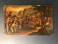Swiss Oil Painting of the Legend of William Tell
