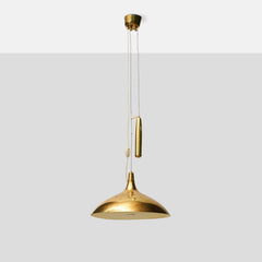 A Large Counter Weighted Chandelier by Paavo Tynell for Taito Oy
