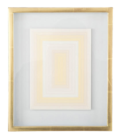 Richard Anuszkiewicz Painting on Perspex