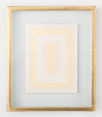 Richard Anuszkiewicz Painting on Perspex
